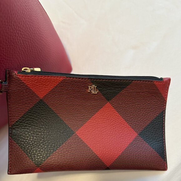 NWT Red Ralph Lauren big tote - Picture 4 of 7